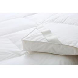 4inch Microfibre Mattress Topper  - White / King - thumbnail 3