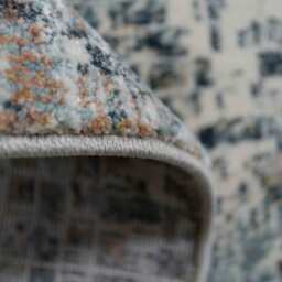 Mosaic Area Rug - Mid Blue / 170 x 120cm - thumbnail 3