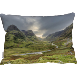 Scotland Highlands Cushion - Green - thumbnail 2