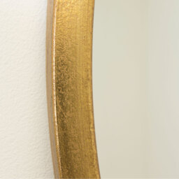 MirrorOutlet Large Gold Circular Bevelled Wall Mirror 80cm x 80cm - Antique Gold - thumbnail 3