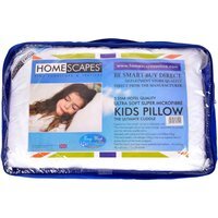 Kids Super Microfibre Toddler Pillow - White