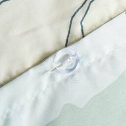 World Map Duvet Cover Set - Blue / Double - thumbnail 5