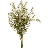 Eucalyptus and Gyp Bouquet - Green and White - image 1