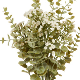 Eucalyptus and Gyp Bouquet - Green and White - thumbnail 3