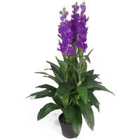 Artificial Cymbidium Orchid Plant - Purple