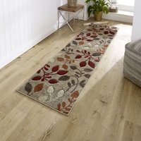 Soft Modern Area Rug - Red / 60x230cm - image 1
