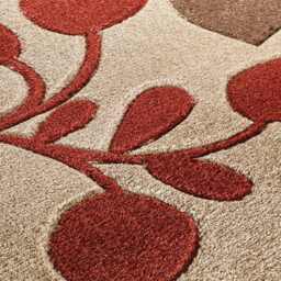 Soft Modern Area Rug - Red / 60x230cm - thumbnail 3