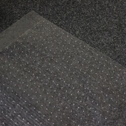 Plastic Vinyl Carpet Protector Mat Clear Runner 150cm x 68cm JVL - Clear - thumbnail 2