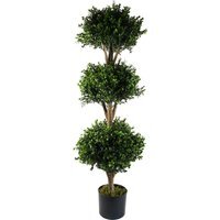 Buxus Triple Ball Artificial Tree UV Resistant Outdoor Topiary - Buxus Triple Ball UV