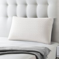 Comfortable Breathable Pillow for Bed - White