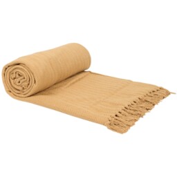Amberley Throw - Caramel - thumbnail 4