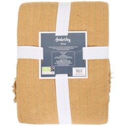 Amberley Throw - Caramel - thumbnail 2