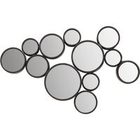 Antoinette Antique Bronze Wall Mirror - Black