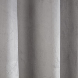 Vermont Velvet Blackout Curtains - Silver / 168cm / 183cm - thumbnail 4