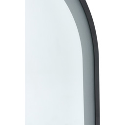 Oval LED Anti-Fog Wall Mirror with 3 Light Colors - Black - thumbnail 5