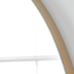 Minimal large Floor Arch Mirror - Gold - thumbnail 3