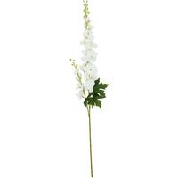 Fiori Tall White Delphinium Flower Stem - White