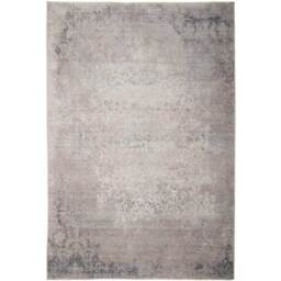 Distressed Floral Medallion Persian Style Non Slip Washable Area Rug - Greige / 170 x 120cm - thumbnail 3