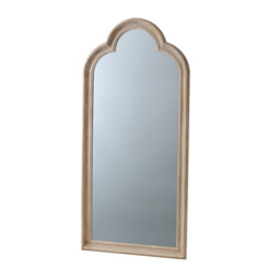 Maeve Washed Wooden Mirror - Wood / 170cm - thumbnail 5