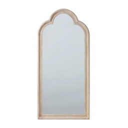 Maeve Washed Wooden Mirror - Wood / 170cm - thumbnail 4