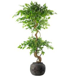 Luxury Indoor Planter Cachepot - Grey / 36cm - thumbnail 4
