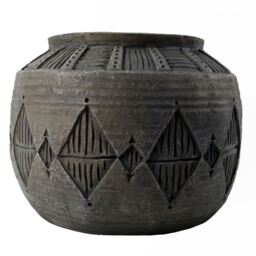 Luxury Indoor Planter Cachepot - Grey / 36cm - thumbnail 5
