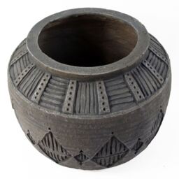 Luxury Indoor Planter Cachepot - Grey / 36cm - thumbnail 2