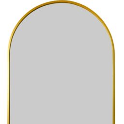 MirrorOutlet The Arcus Framed Arched Leaner Wall Mirror - Gold - thumbnail 3