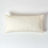 200 Thread Count Egyptian Cotton Housewife King Size Pillowcase - Cream