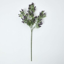 Purple Lavender Spray Single Stem 69 cm - Purple - thumbnail 3