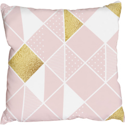 Pink Diamonds Outdoor Cushion - Pink / 60cm - thumbnail 2