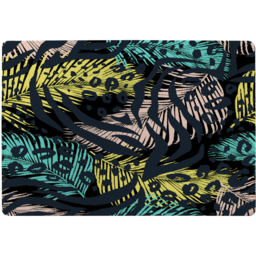 Animal  Tropical Print Rug - Green / 150cm - thumbnail 2