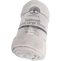 Supersoft Throw - Silver / Extra Large