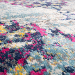 Traditional Medallion Living Room Rug - Multicolour / 150 x 80cm - thumbnail 4
