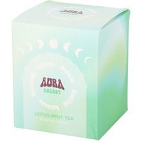 Aura Energy Lotus Mint Tea Iridescent Candle Uplifting Scent - Green - image 1