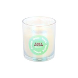 Aura Energy Lotus Mint Tea Iridescent Candle Uplifting Scent - Green - thumbnail 4