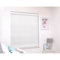 Real Wood Venetian Blinds 50mm Slats - White / 200cm / 150cm - image 1