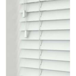 Real Wood Venetian Blinds 50mm Slats - White / 200cm / 150cm - thumbnail 3
