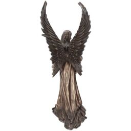 Large Anne Stokes Spirit Guide Bronze Ornament - 43cm - thumbnail 4