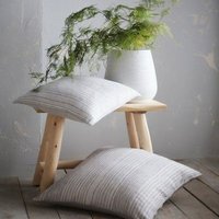 Admiral Feather Cushion - Light Grey - thumbnail 1