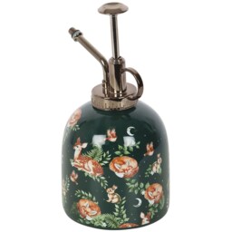Fawn and Friends Forest Print Ceramic Plant Mister - Green - thumbnail 4