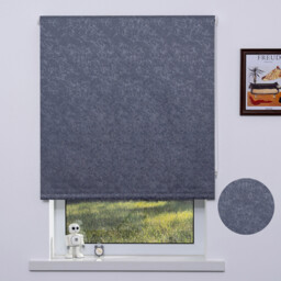 Crackle Blackout Blind - Dark Grey / 120cm - thumbnail 2
