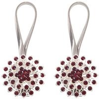 One Pair Sparkling Curtain Tiebacks - Red - image 1