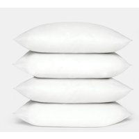 Pack Of Soft Pillows Hollow Fibre - White / 4 - image 1