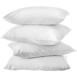 Pack Of Soft Pillows Hollow Fibre - White / 4 - thumbnail 3