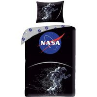 Astronaut Duvet Cover Set - AG629 - Black/Grey/Blue