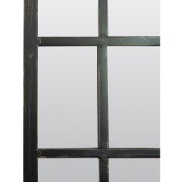MirrorOutlet Rustic Arch Large Outdoor Garden Wall Mirror 160 x 47.5cm - Antique Black - thumbnail 2