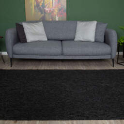 Flex Low Pile Rug - Dark Grey / 140x200cm - thumbnail 3