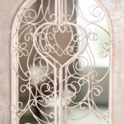 Metal Shutter Mirror  - White - thumbnail 4