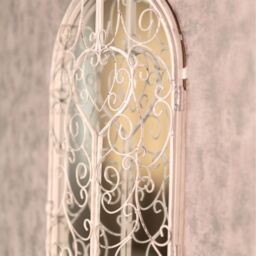 Metal Shutter Mirror  - White - thumbnail 5